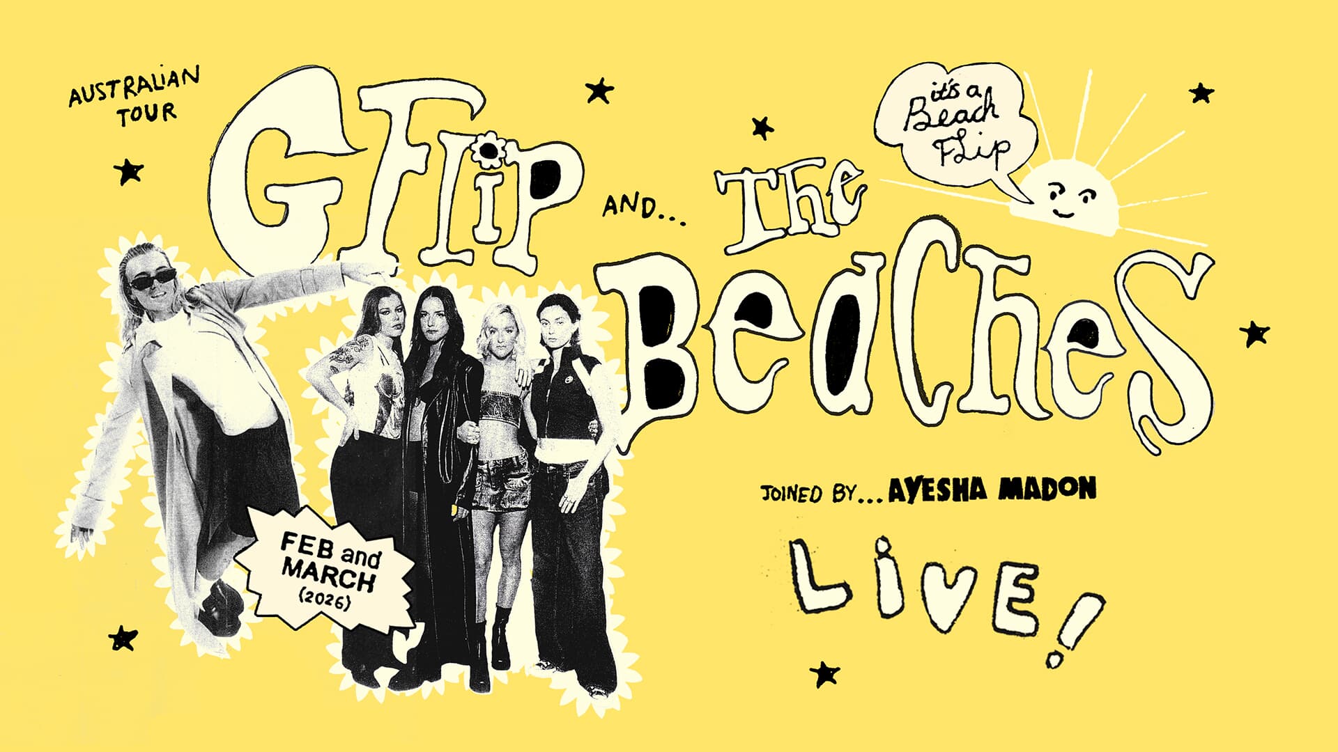 G Flip Dream Ride Tour - Australia 2026